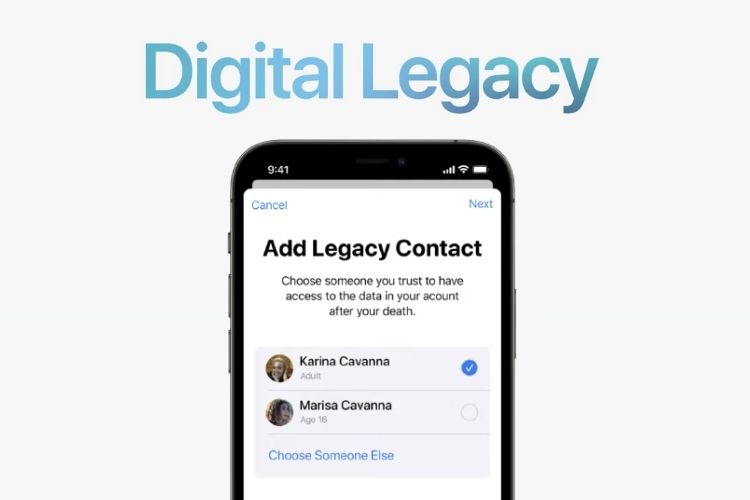 Apple now lets you choose who can Access your Account when you Die – ‘Digital Legacy’. Here’s how to set it up