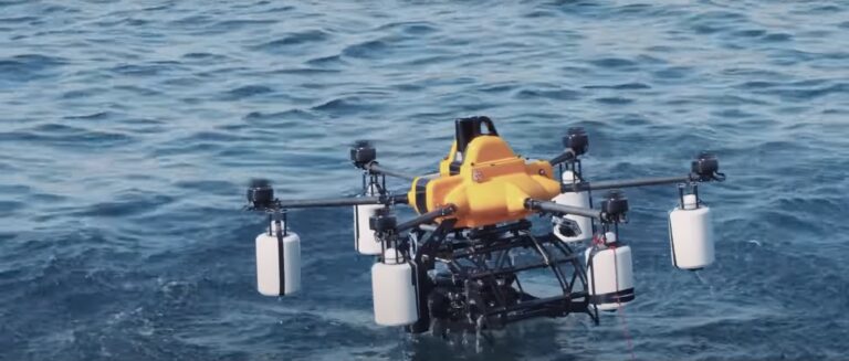 World’s First Sea-to-Air Integrated Drone that works both in Air & Water – Like GTA Vehicle