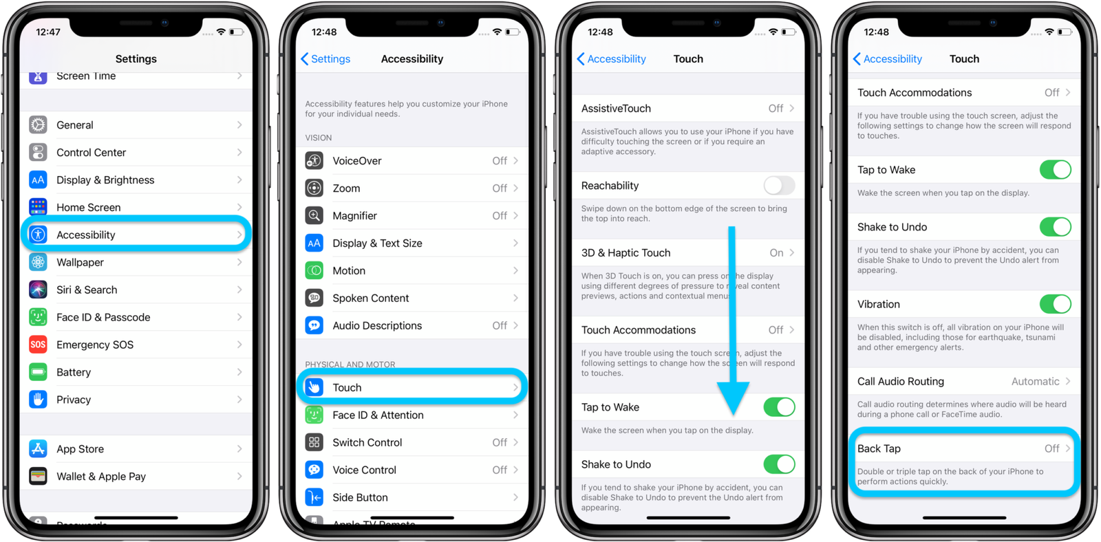 Ios Back Button Placement How to Use the Apple Logo on the back of your iPhone as a Secret Button ...