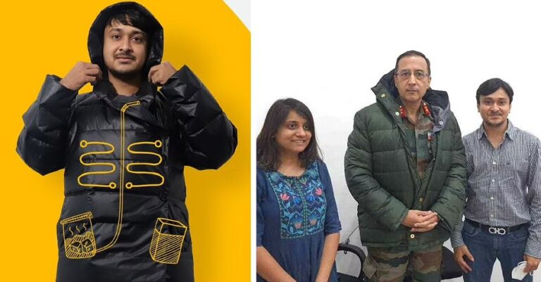 <strong>Indian Engineers Designed ‘Smart AI’ Jacket That Warms Up The Body In Extreme Cold Weather</strong>