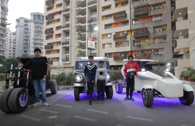 <strong>Four School Students from India develops Cars that clean Air while Driving</strong>
