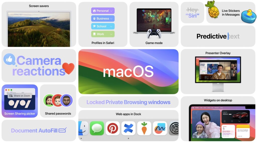 macOS new features