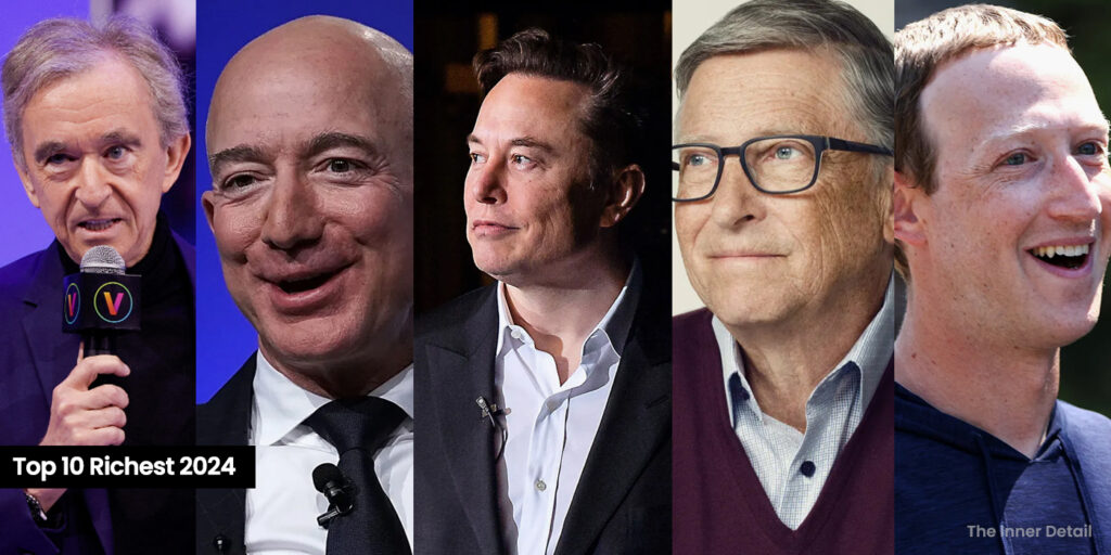 Top 10 Richest people in 2024
