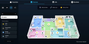 3D Map View feature smart home