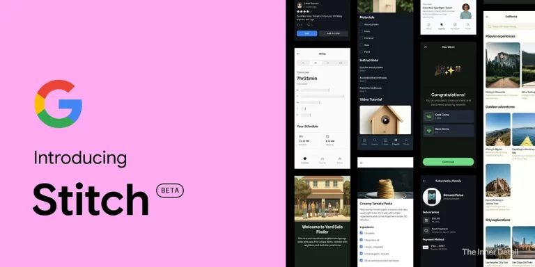 <strong>Google’s New AI Tool “Stitch” revolutionizes UI-Design – Check how!</strong>