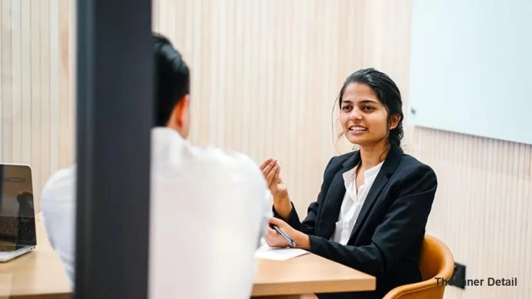 Student in Campus Interview