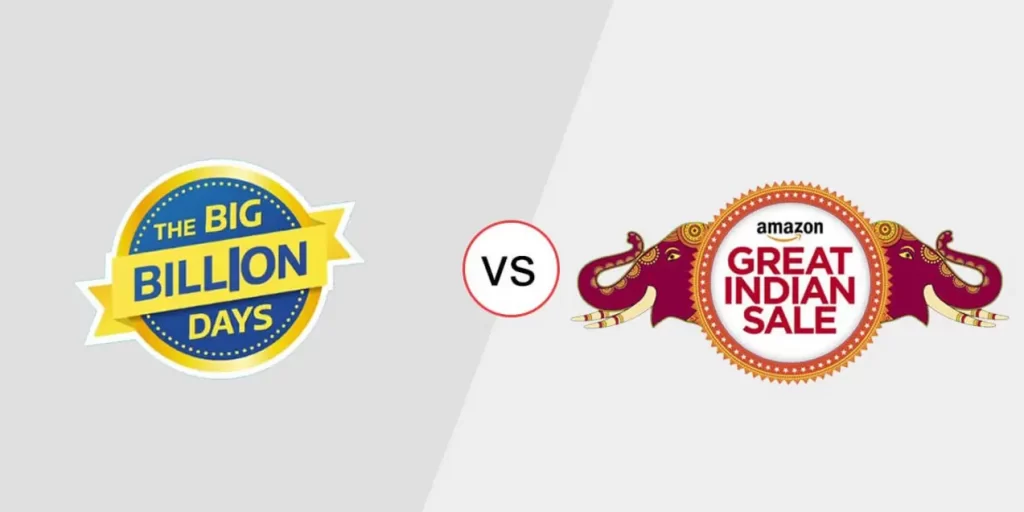 Amazon Great Indian Festival vs Flipkart Big Billion Days