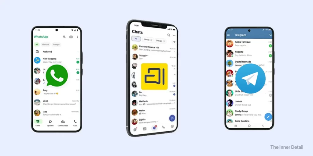 Arattai-vs-WhatsApp-vs-Telegram