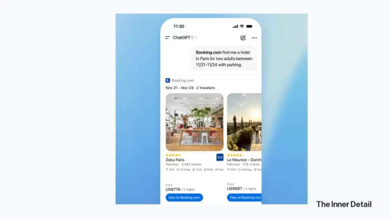 ChatGPT with Booking.com