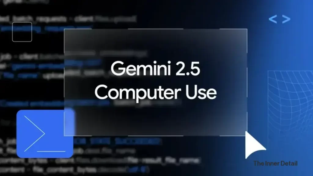 Computer use AI by Google Gemini
