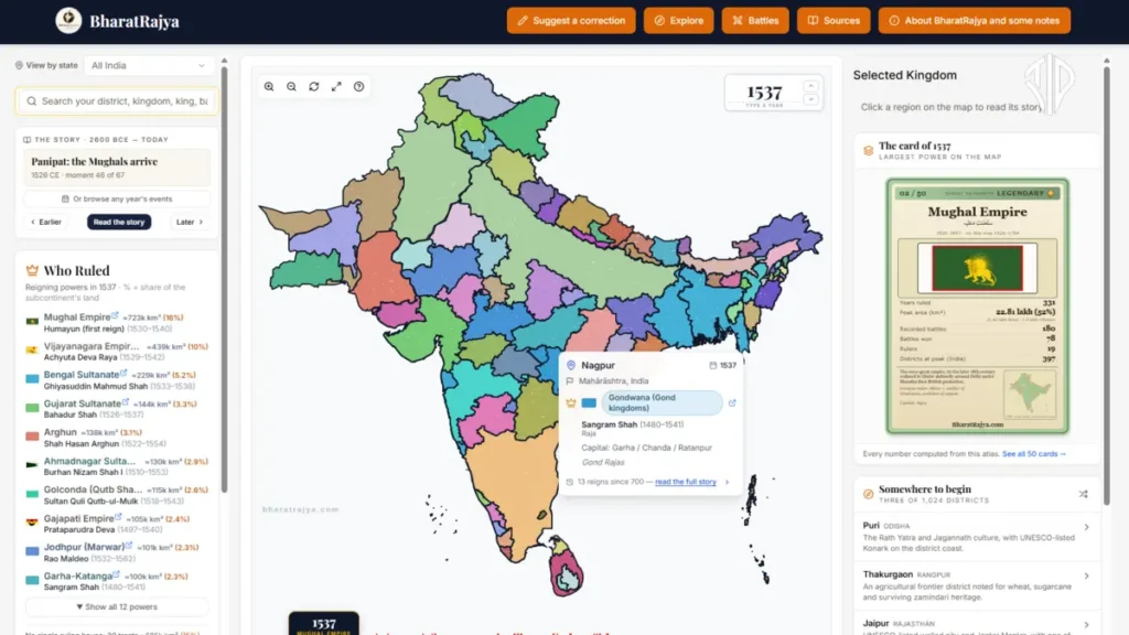 Bharat Rajya website
