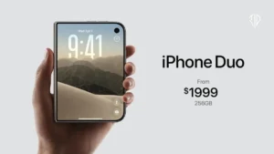 iPhone Duo - foldable smartphone