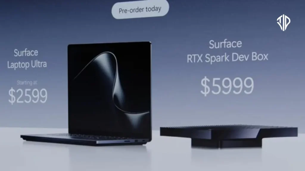 Microsoft Surface Laptop Ultra with Nvidia Spark