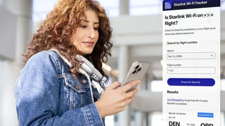 How to Check if Your United Flight Has Starlink Wi-Fi